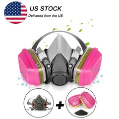 7502 7 Piece Suite Respirator Painting Spraying Face Gas Mask Facepiece MEDIUM