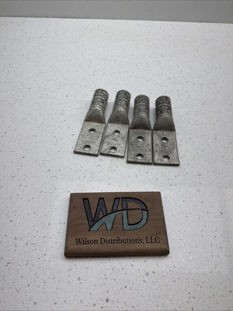 T&B 750 1325/24 2-hole Compression Lug NOS (Lot Of 4)