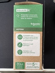 NEW Square D Schneider Electric HEPD80 Whole Home Surge Protective Device 80Ka