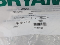 Bryant L16-30 Locking Plug Set 30A 480V 3 Phase 3P 4W 71630NP 71630NC TwistLock