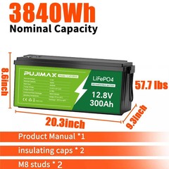CHICNOD 48V 100Ah LiFePO4 Lithium Battery Bluetooth BMS Deep Cycle for Golf Cart