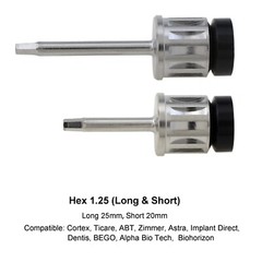 Dental Torque Wrench Ratchet Screwdriver Hand Driver Universal Prosthetic Kit