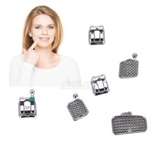 AZDENT Dental Orthodontic Self-Ligating Brackets Braces Roth/MBT .022 Hook 3 4 5