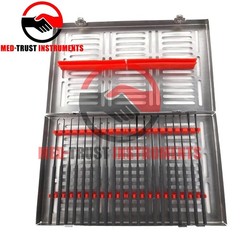 Rhoton Micro Dissector Expanded 20 PCS Set of Stainless Steel with steel case