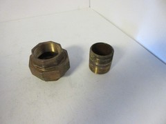 Lead Free 1-1/2″ FNPT x 1-1/2″ FNPT Union Coupling & 2″ Long Nipple