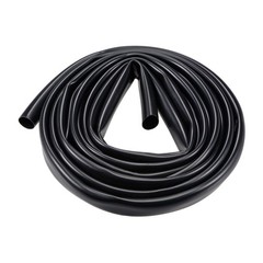 Black Tube Wire Harness Tubing 1/2-inch(12mm) ID 10ft Sleeve