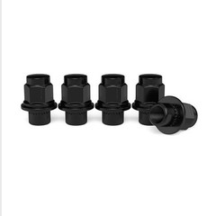 24pcs Black Mag Style Lug Nuts – 12×1.25 Thread Size – 1.5 inch L Color: Black