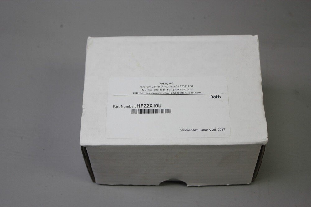 NEW APEM INDUSTRIAL CONTROL HALL EFFECT JOYSTICK HF22X10U