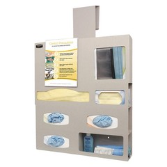 BOWMAN DISPENSERS BD602-0012 Protection System,Brown,23 3/8″ W 452N06