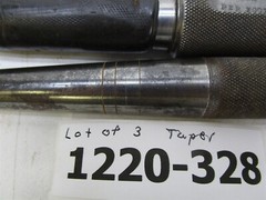 Lot of 3 Taper Plug Guages Multiple Brands/Sizes- See Pictures