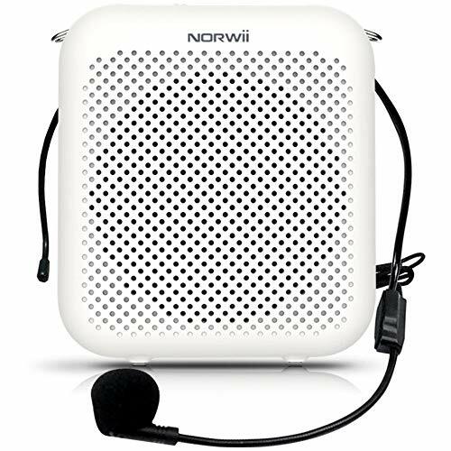 Norwii S358 Portable 2000mah Rechargeable Voice Amplifier With Wired Microphone