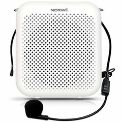 Norwii S358 Portable 2000mah Rechargeable Voice Amplifier With Wired Microphone