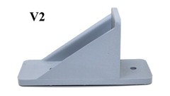 25 Pack Light Grey MINI Roof Guard Snow Sliding Ice Snow Stop Plastic