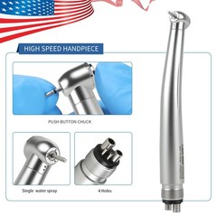 NSK Style dental high speed handpiece push button type turbine 4 hole SANDENT Dr