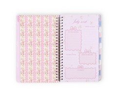 Love Shack Fancy X Target Yoobi Planner 5”x8”Everblooming Rosettes Ballet Bloom