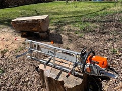 Portable Chainsaw mill 24 Inches Planking Milling Bar Size 14 Inches to 24 In…