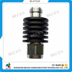 10W N 1dB rf Attenuator Plug male to Jack female 10Watt DC-3Ghz Fixed Attenuator