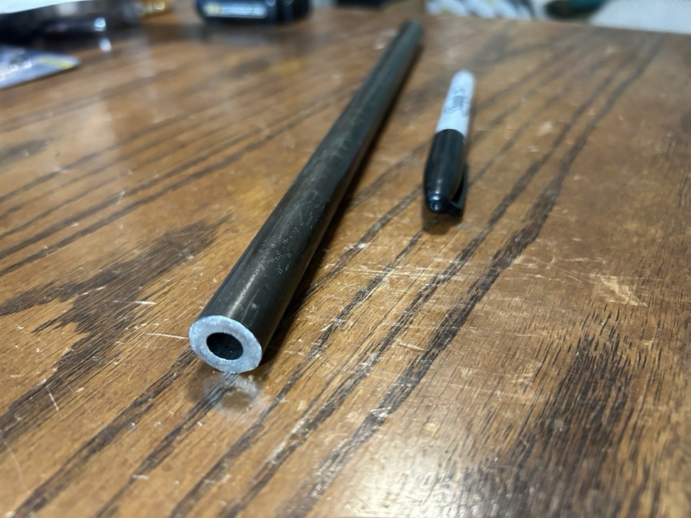 5/8″ OD, DOM Steel Tubing, 5/32″ wall, ( 0.156″ ), 12″ long