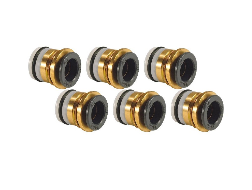 SMC Cartridge Fitting 3/8 Accuair VU4, Air Lift 3S, 3P, 3H Replacement 6 Pack