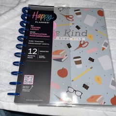 Happy Planner Big Teacher Layout 12 Months Undated