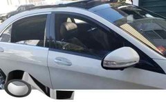 2″ x 30 Ft High Gloss Vinyl Tape for Black Out Chrome Delete Window Trim