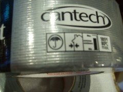 4 Rolls Duct Tape 1.89″x 54.68 yd Cantech Industries Inc.Johnson City, Tenn. USA