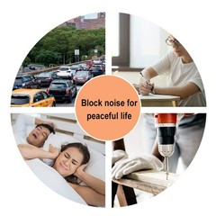 Quality Foam Earplugs 50 Pair- 32dB Noise 50 Count (Pack of 1), Orange