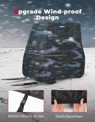 KEMIMOTO 420D Heavy Duty Forklift Storage Cover for most Standard Forklifts