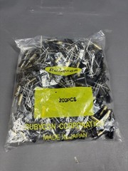 Rubycon MCZ 1500uF 16V 105°C Low ESR Electrolytic Capacitors – Lot of 200