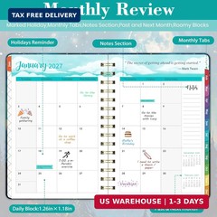 2027 Planner – 2027 Planner Weekly and Monthly, JAN 2027 – DEC 2027, 6.5″ x 8.5″