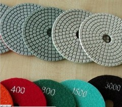 4″ 100mm DIAMOND POLISHING PAD 72 PIECE Granite Concrete Marble stone travertine
