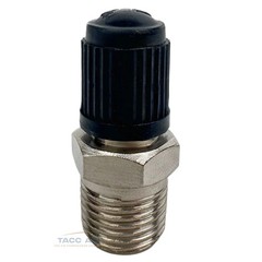 2 Pack 1/8″ Male NPT Schrader Valve Brass Tire / Receiver Tank Filler Stem