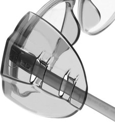 1~200 Pairs Side Shields For Eye Glasses Slip On Safety Glasses Shield Universal