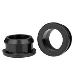 Black Silicone Rubber Snap-On Grommets Tube Inserts Hole Plugs Ø 4.5mm – 60.6mm