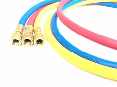 Manifold Gauge Set HVAC AC Refrigeration Charging Hoses 60″ for different refri