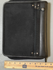 Franklin Covey Planner Binder Zippered 7 Ring Black 8 x 10.5 Organizer Business
