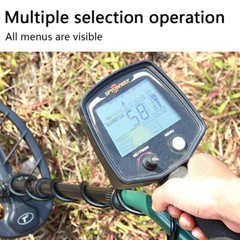 Metal Detector with 11″ Concentric Search Coil, 3 Accessories & 5 Year Warranty