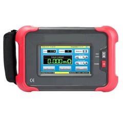 Handheld Loop Resistance Tester with Range 0.0uΩ~10.000mΩ 1s～60s (10s step)