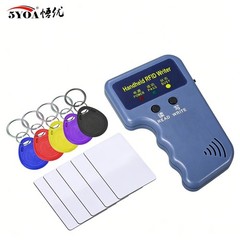 Handheld RFID ID Card Copier Key Reader Writer Duplicator 125KHz+5PCS Tags US