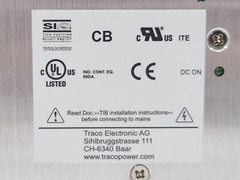 TRACO POWER TIB 480-124 DIN-RAIL POWER SUPPLY