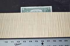 Curly Maple Raw Wood Veneer Sheet 5.5 x 31 inches 1/42nd 4666-43