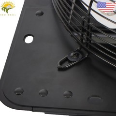 14″ Wall Mounted Shutter Exhaust Fan Automatic Shutter Temperature and Humidit