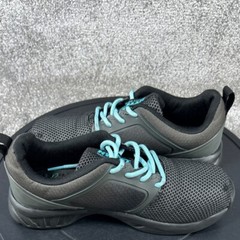 Hytest Shoes Womens Size 7.5 W Steel Toe k17400 Work Black Alpha Xergy SR