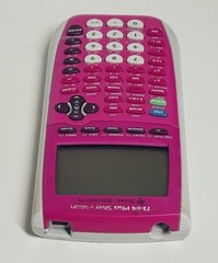 Texas Instruments TI-84 Plus Silver Edition Graphing Calculator – Pink – Tested