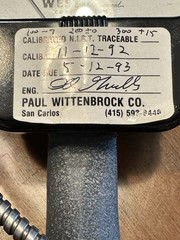 Vintage West instruments Classic thermometer 400 Degrees Fahrenheit