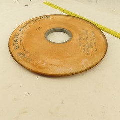 Bay State Abrasives 17A120N8VS2KS 12″x.500×3″ Angled Face Grinding Wheel 2070RPM