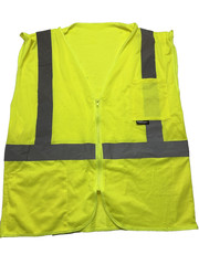 Hyper Tough ANSI Class 2 High Visibility Safety Vest, One Size Fits Most, READ