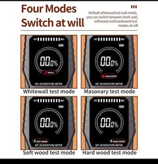 New RDINSCOS Digital Wood Moisture Meter Pinless Type