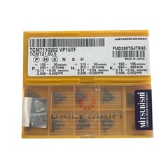 10PCS/New In Box MITSUBISHI TCMT110202 VP15TF TCMT21.50.5 CNC Blade
