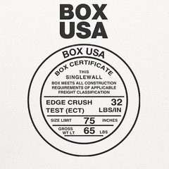 Box USA 25 Pack of Corrugated Cardboard Boxes, 17 1/4″ L X 11 1/4″ W X 10″ H, Wh